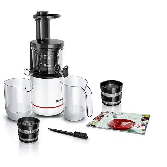 Extractor de jugos lento VitaExtract 150 W Blanco Negro 1