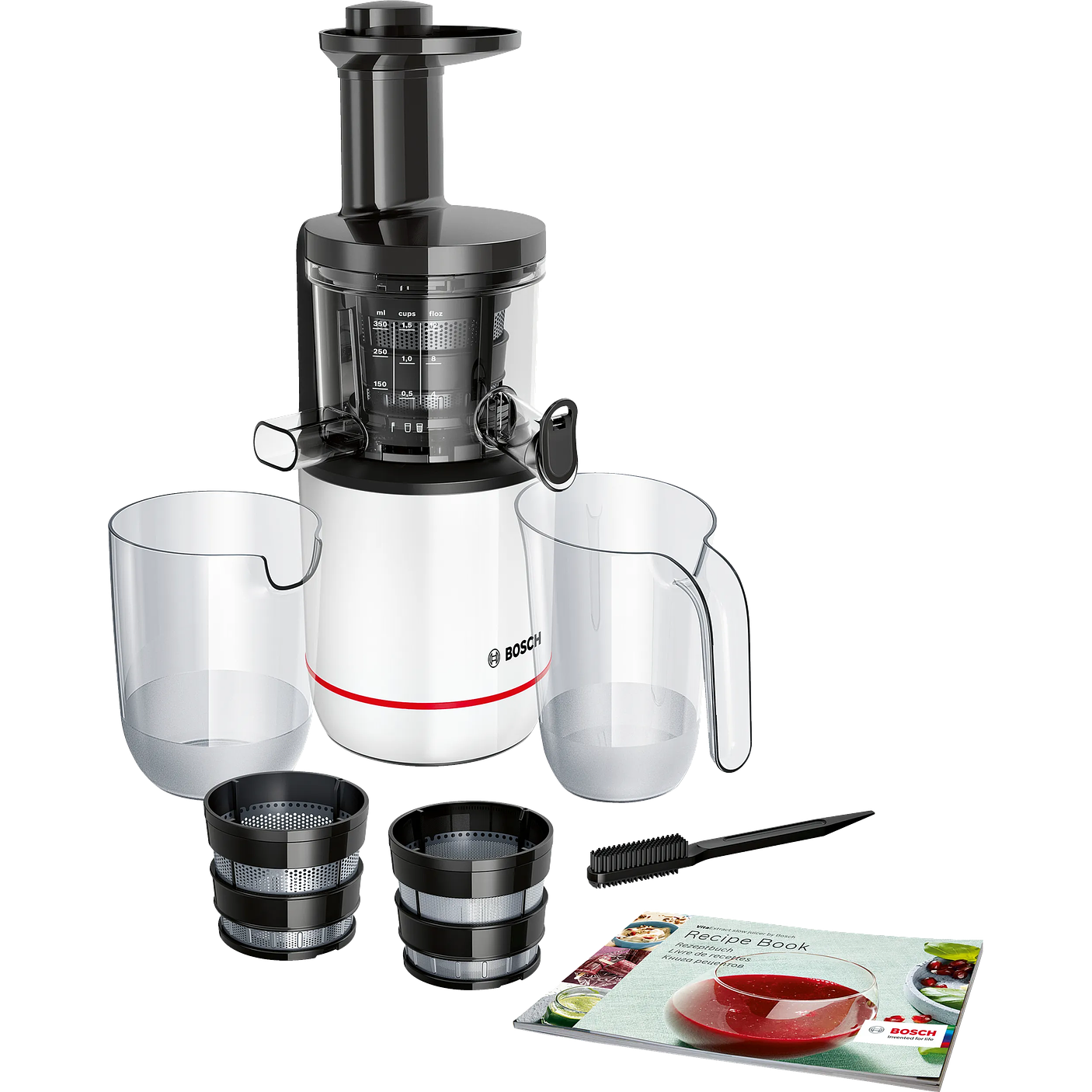 Extractor de jugos lento VitaExtract 150 W Blanco Negro 8