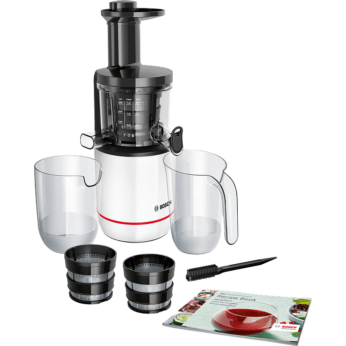 Extractor de jugos lento VitaExtract 150 W Blanco Negro 8