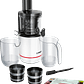 Extractor de jugos lento VitaExtract 150 W Blanco Negro - Miniatura 8