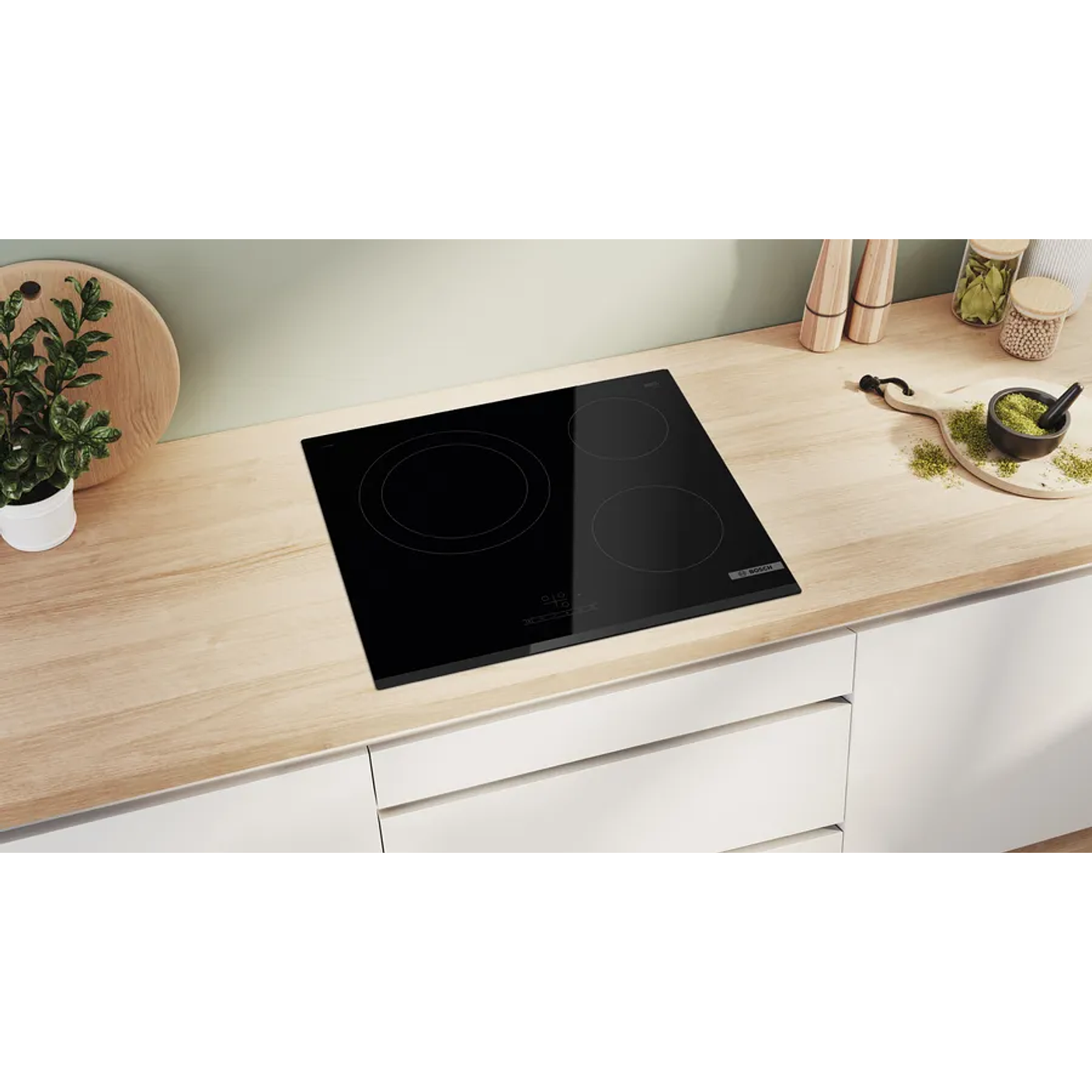 Serie 4 Placa vitrocerámica 60 cm sin perfiles 3 posiciones 2