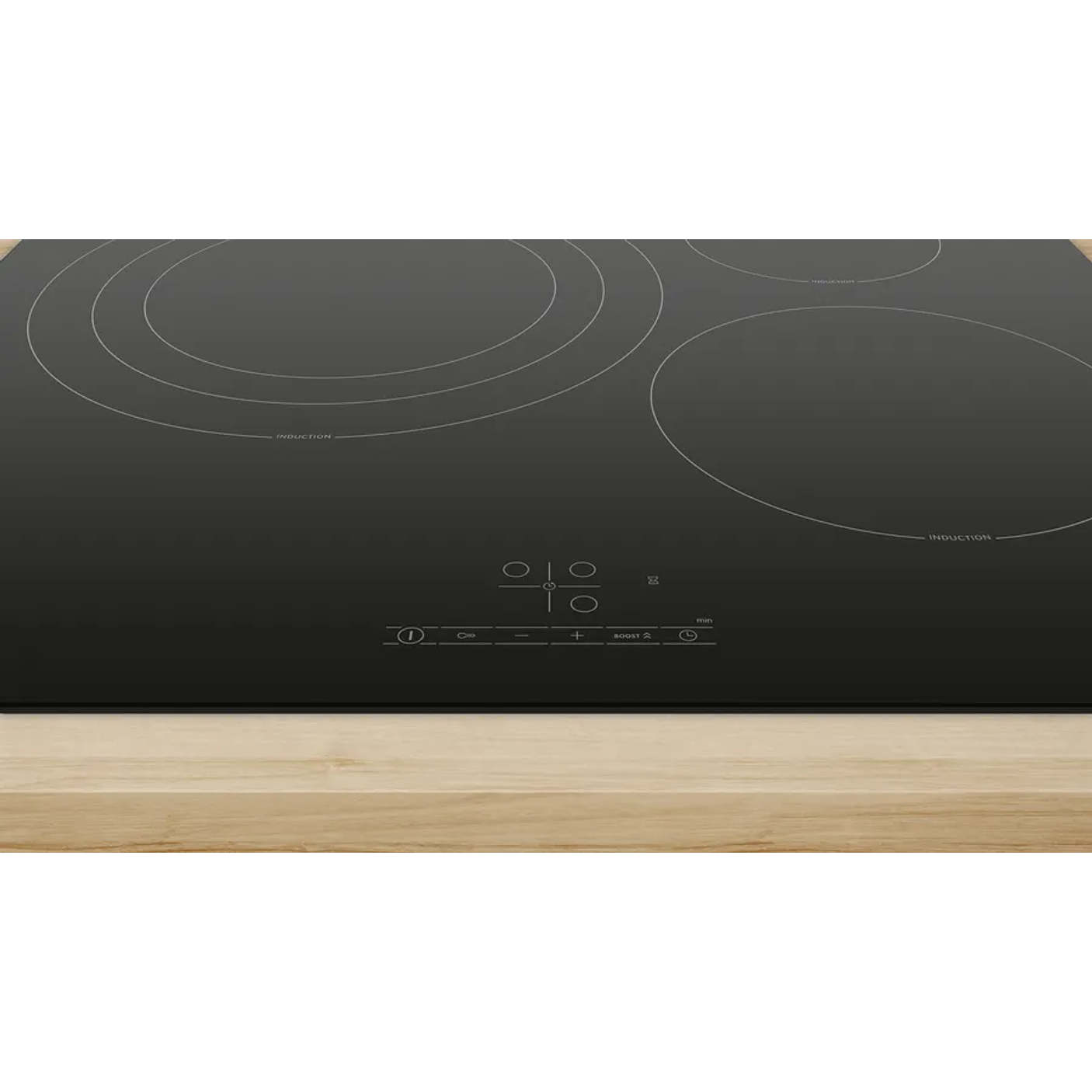 Serie 4 Placa de inducción 60 cm sin perfiles Zona triple ring 3