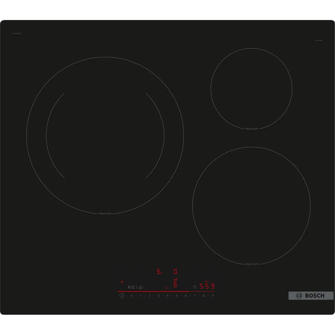Serie 6 Placa de inducción 60 cm sin perfiles Campana inteligente 1