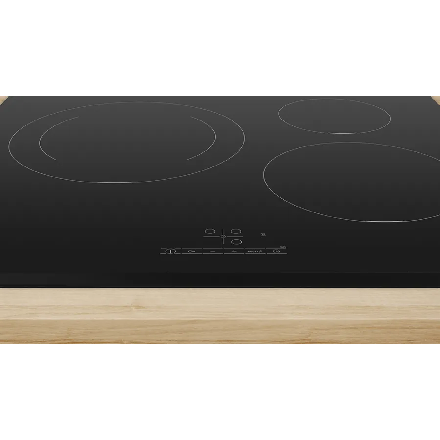 Serie 4 Placa de inducción 60 cm sin perfiles Terminación Biselada 4