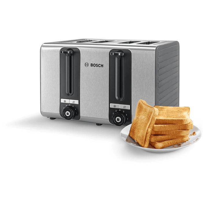 Tostador Acero 4 Ranuras Largas XL 1050 W 3