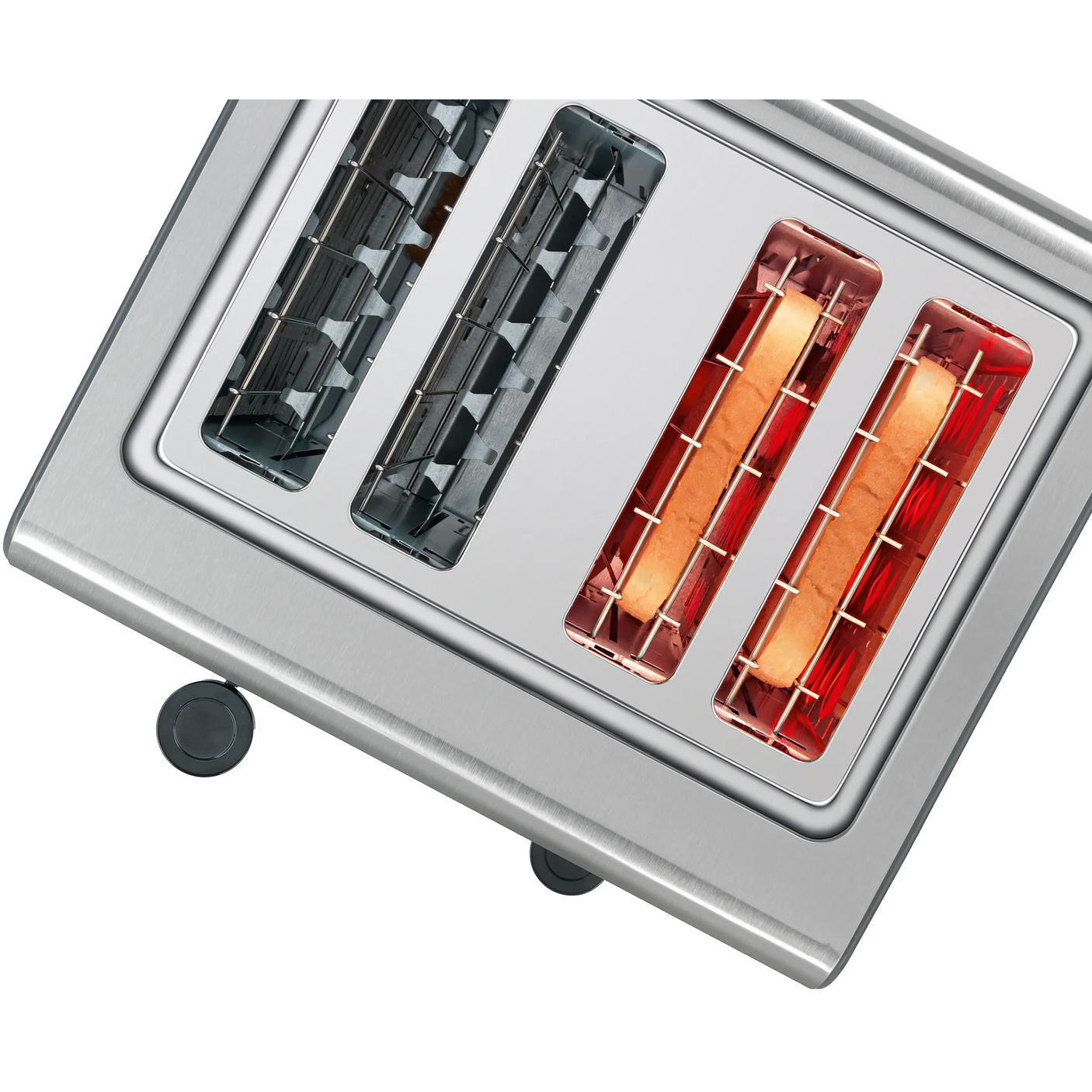 Tostador Acero 4 Ranuras Largas XL 1050 W 9