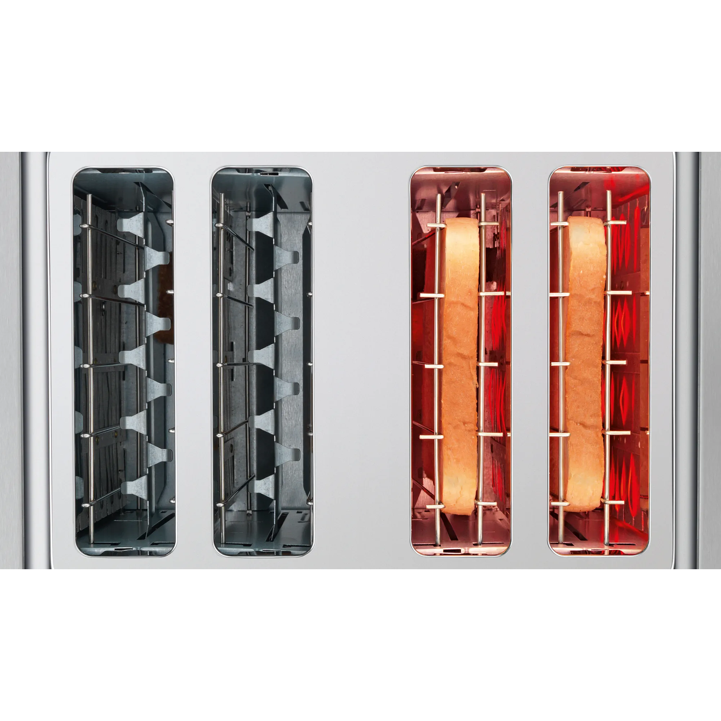 Tostador Acero 4 Ranuras Largas XL 1050 W 10