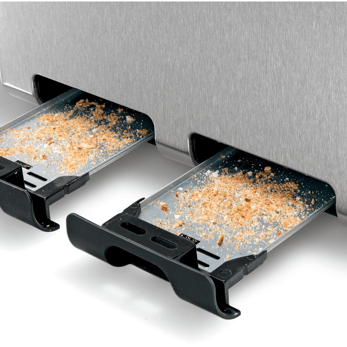 Tostador Acero 4 Ranuras Largas XL 1050 W 11