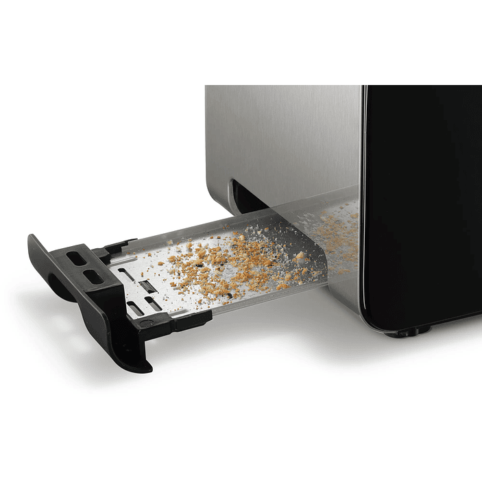 Tostador corto Acero inoxidable 1050 W  3