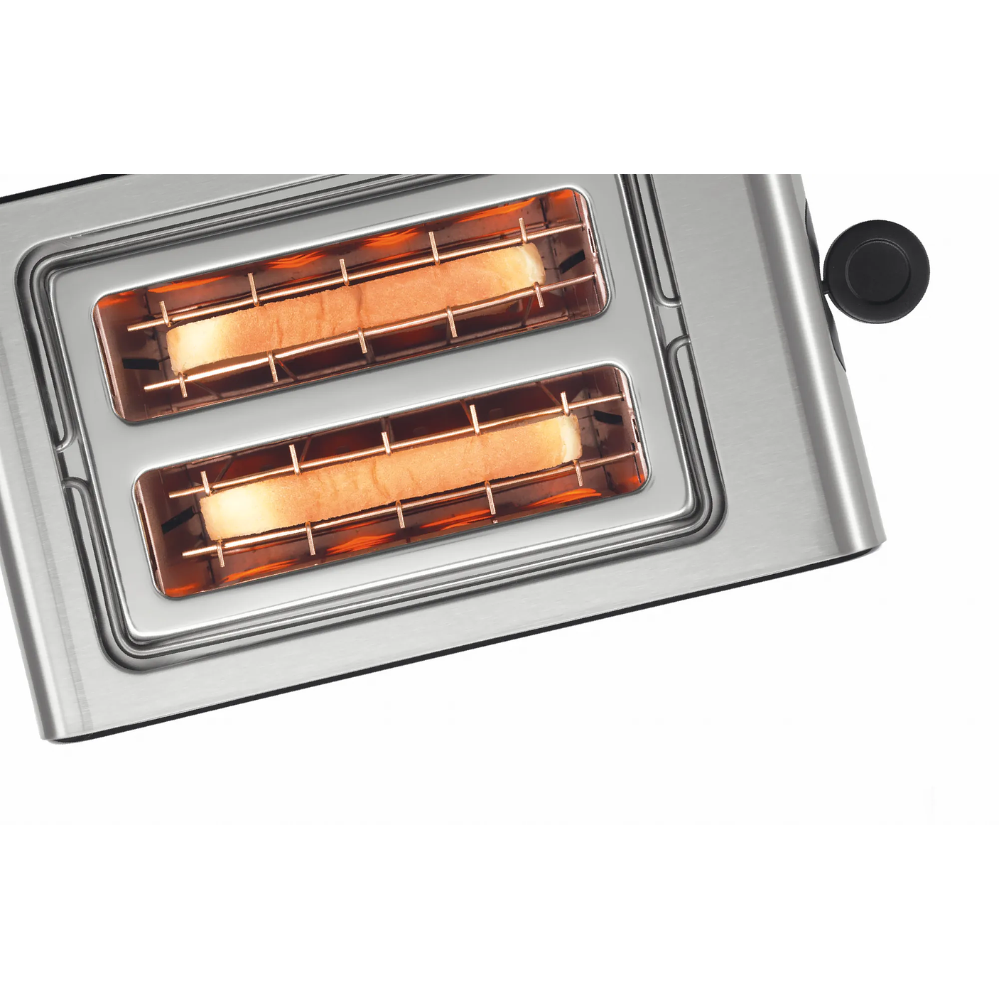 Tostador corto Acero inoxidable 1050 W  4