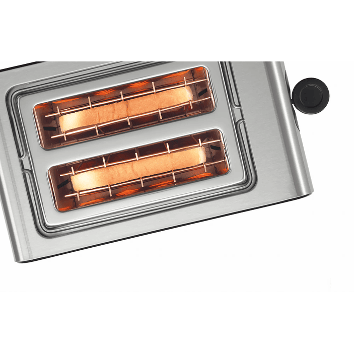 Tostador corto Acero inoxidable 1050 W  4