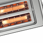 Tostador corto Acero inoxidable 1050 W  - Miniatura 4