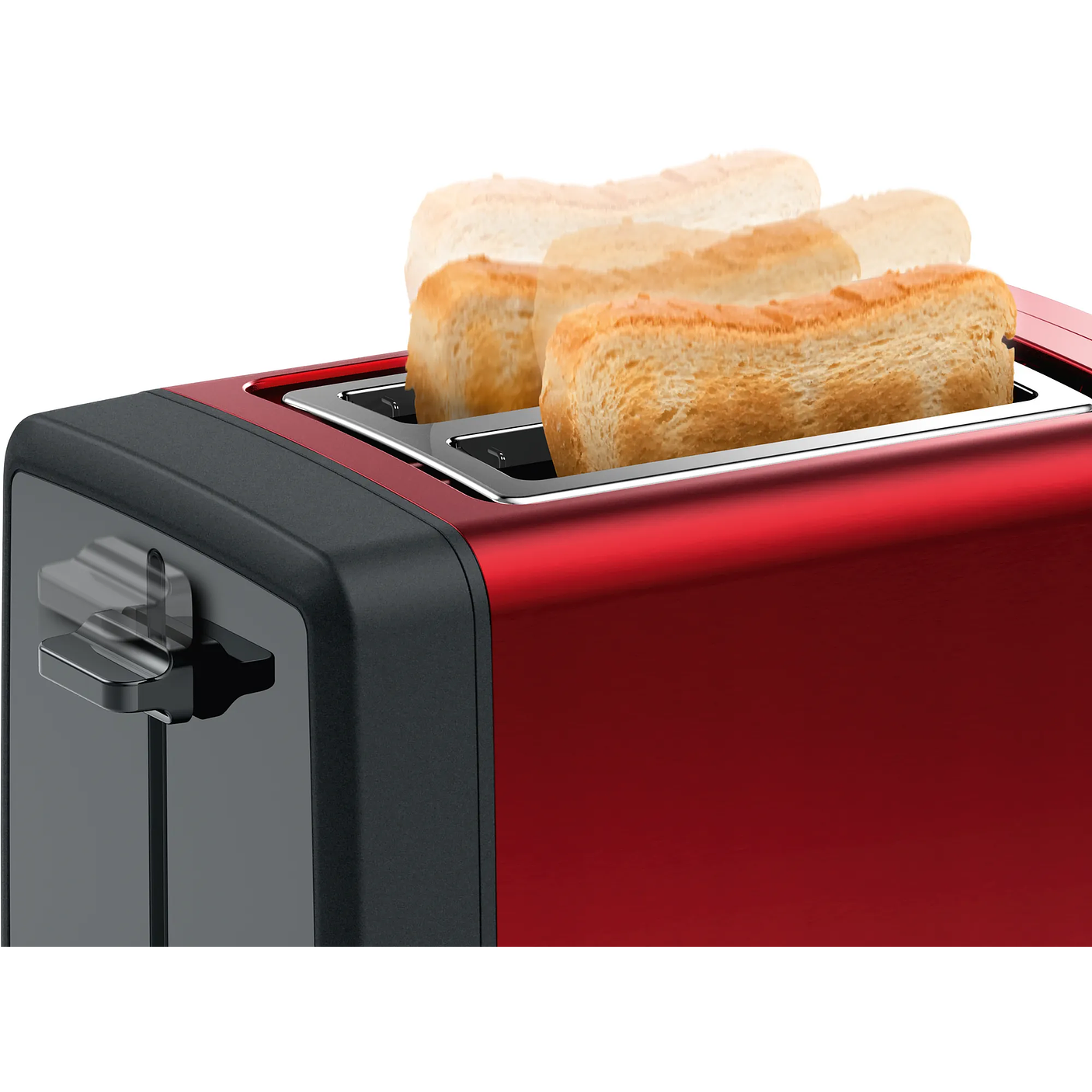 Tostador corto DesignLine Rojo 1050 W 5