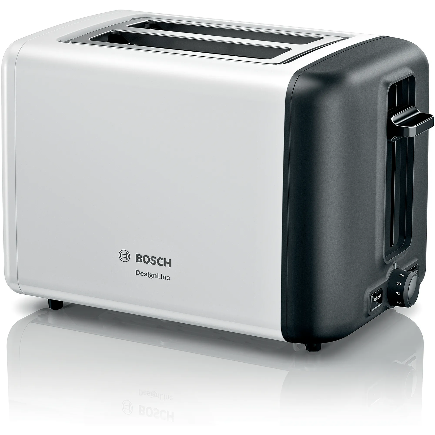 Tostador corto DesignLine Blanco 1050 W  1