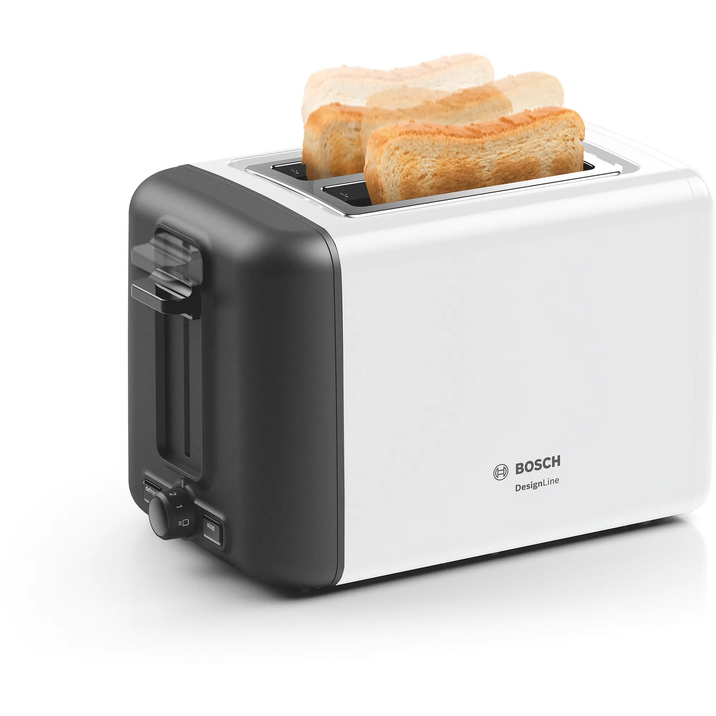 Tostador corto DesignLine Blanco 1050 W  2