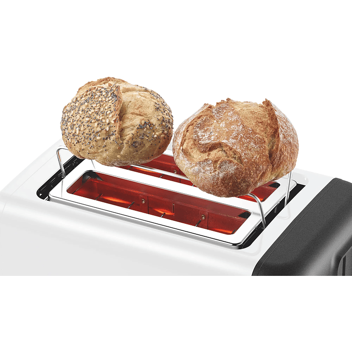 Tostador corto DesignLine Blanco 1050 W  7