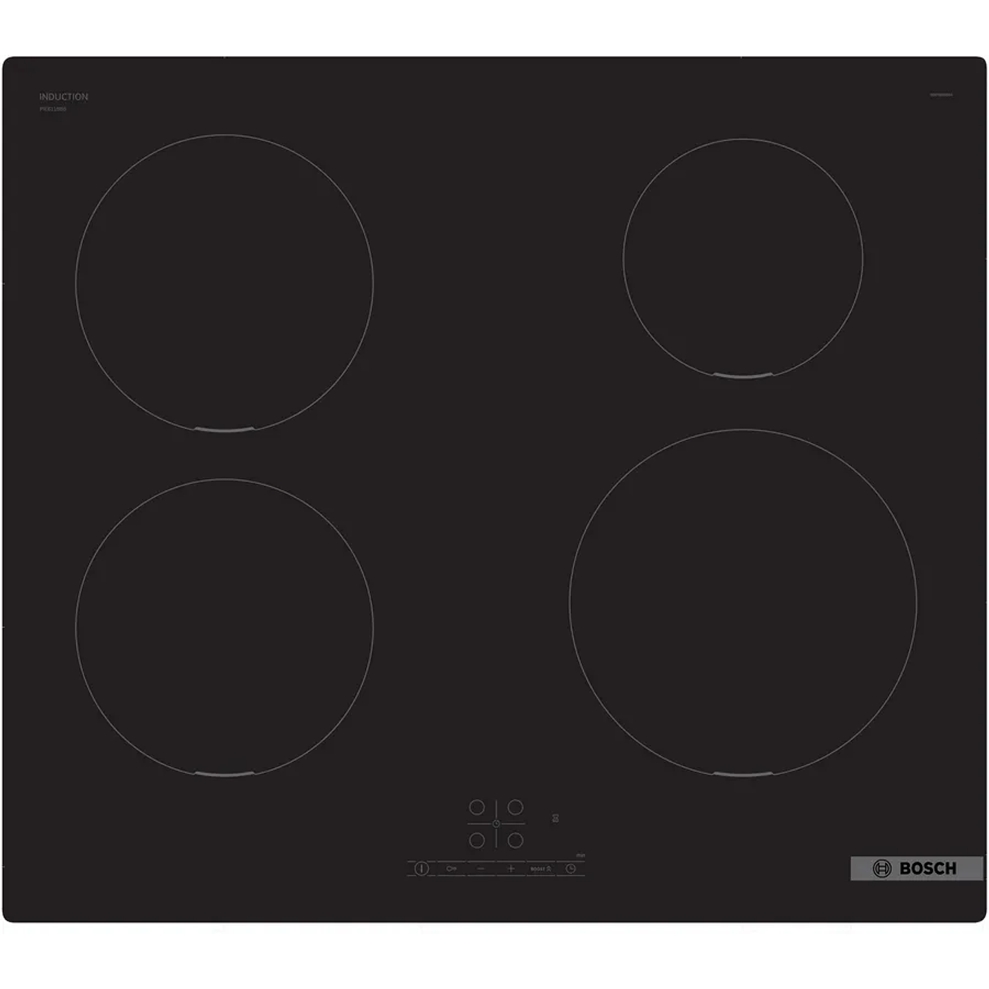 Serie 4 Placa de inducción 60 cm sin perfiles con Avisador Acústico 1
