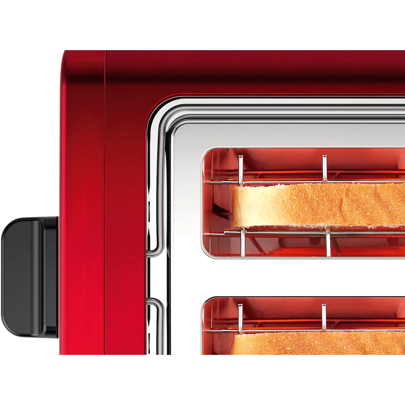 Tostador corto DesignLine Rojo 1050 W 5