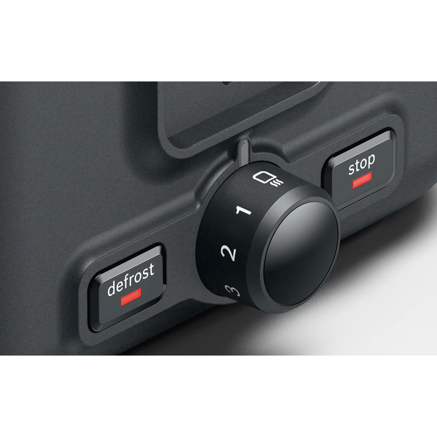 Tostador corto DesignLine Rojo 1050 W 6