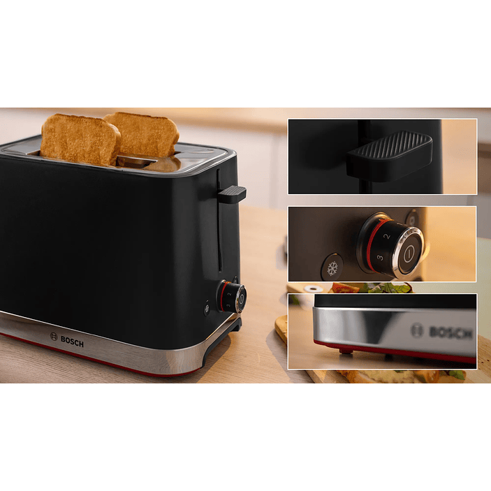 Tostador corto MyMoment Negro 1050 W  9