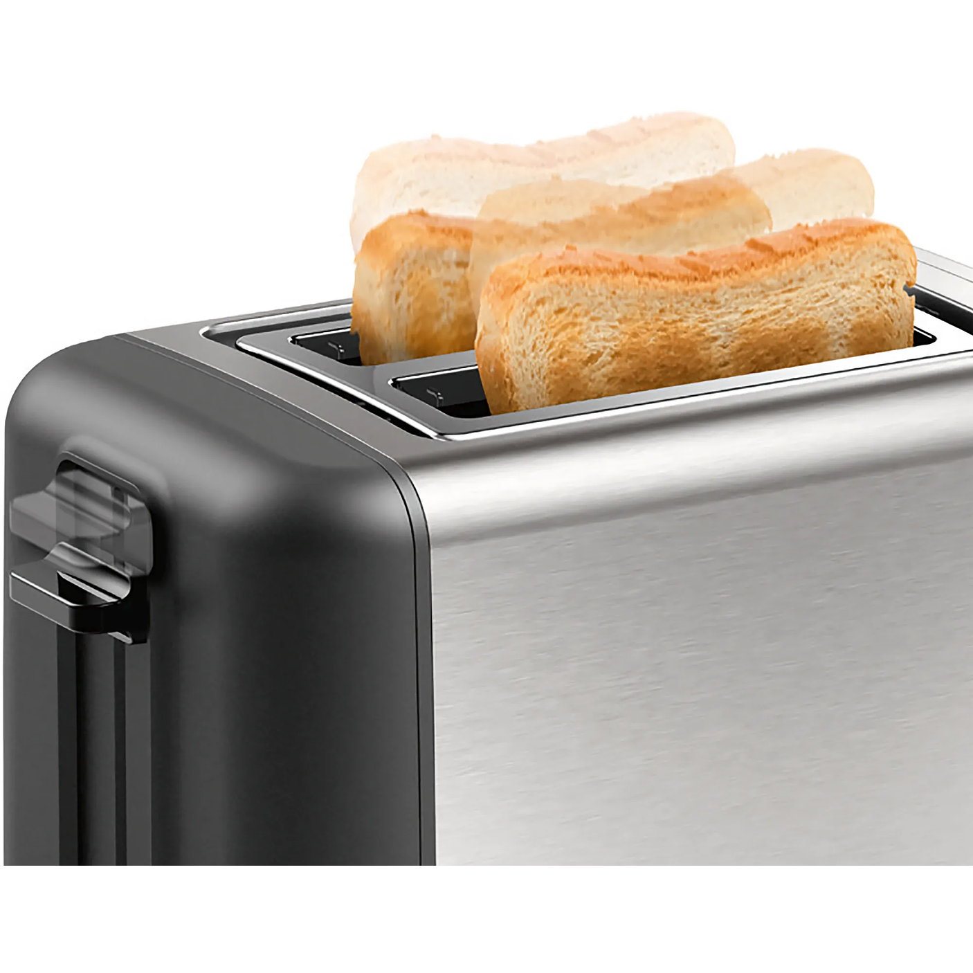 Tostador corto DesignLine Acero inoxidable 1050 W 2