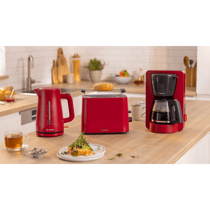 Tostador corto MyMoment Rojo 1050 W 2