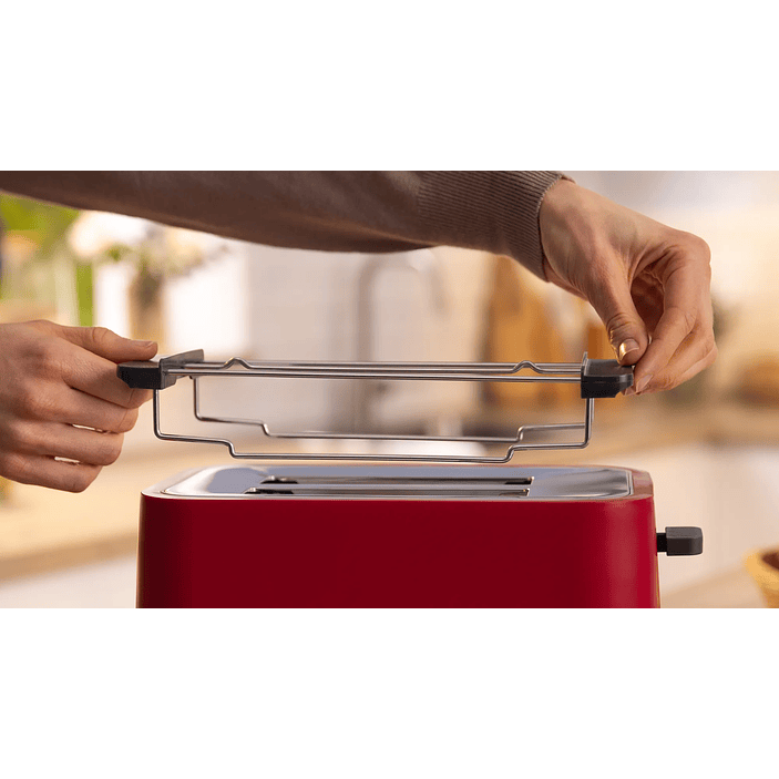 Tostador corto MyMoment Rojo 1050 W 6