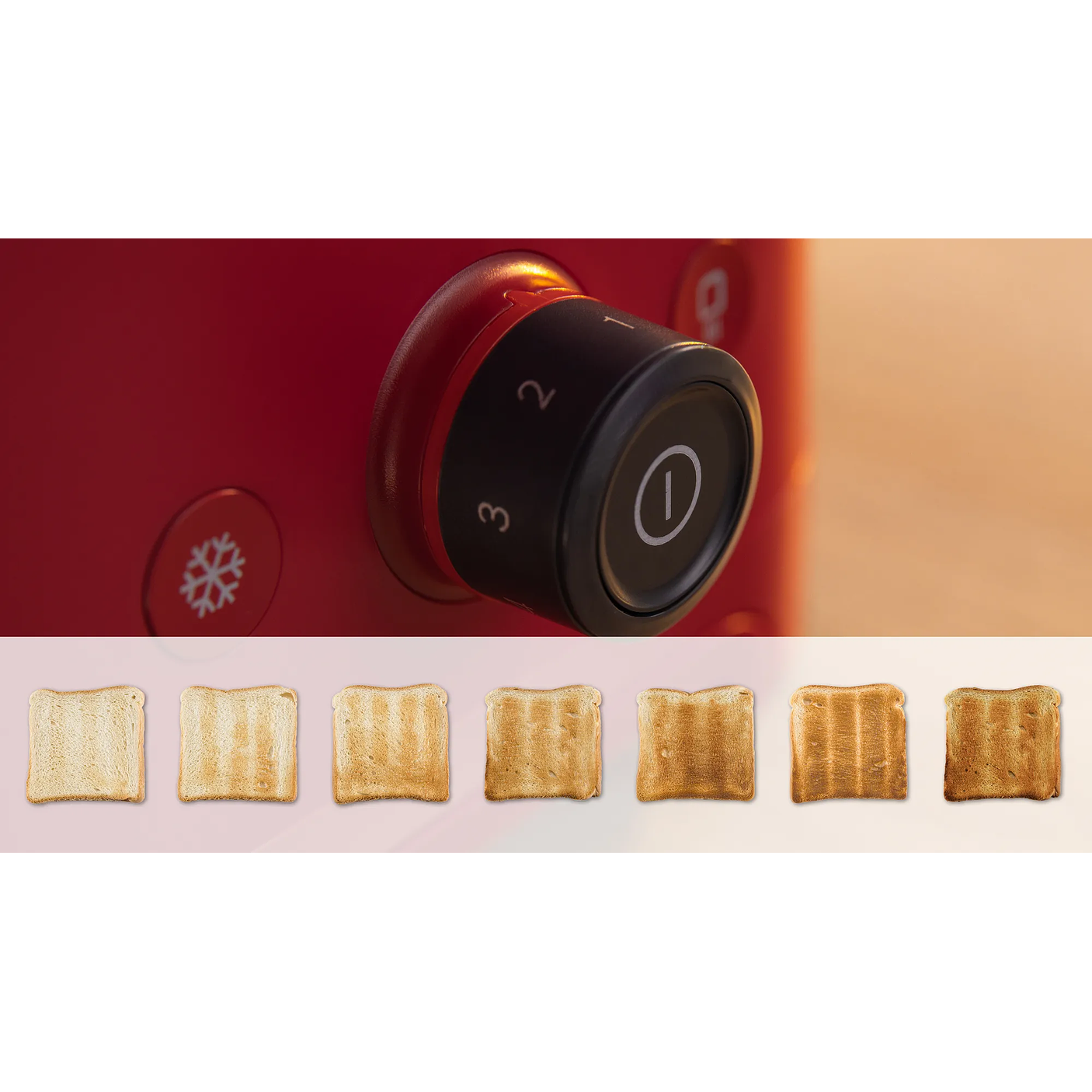 Tostador corto MyMoment Rojo 1050 W 9