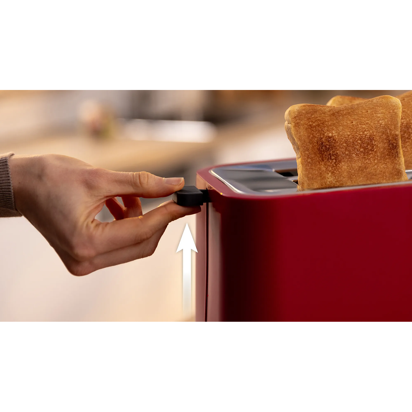 Tostador corto MyMoment Rojo 1050 W 10