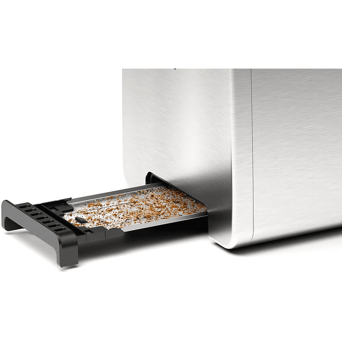Tostador corto DesignLine Acero inoxidable 1050 W  4