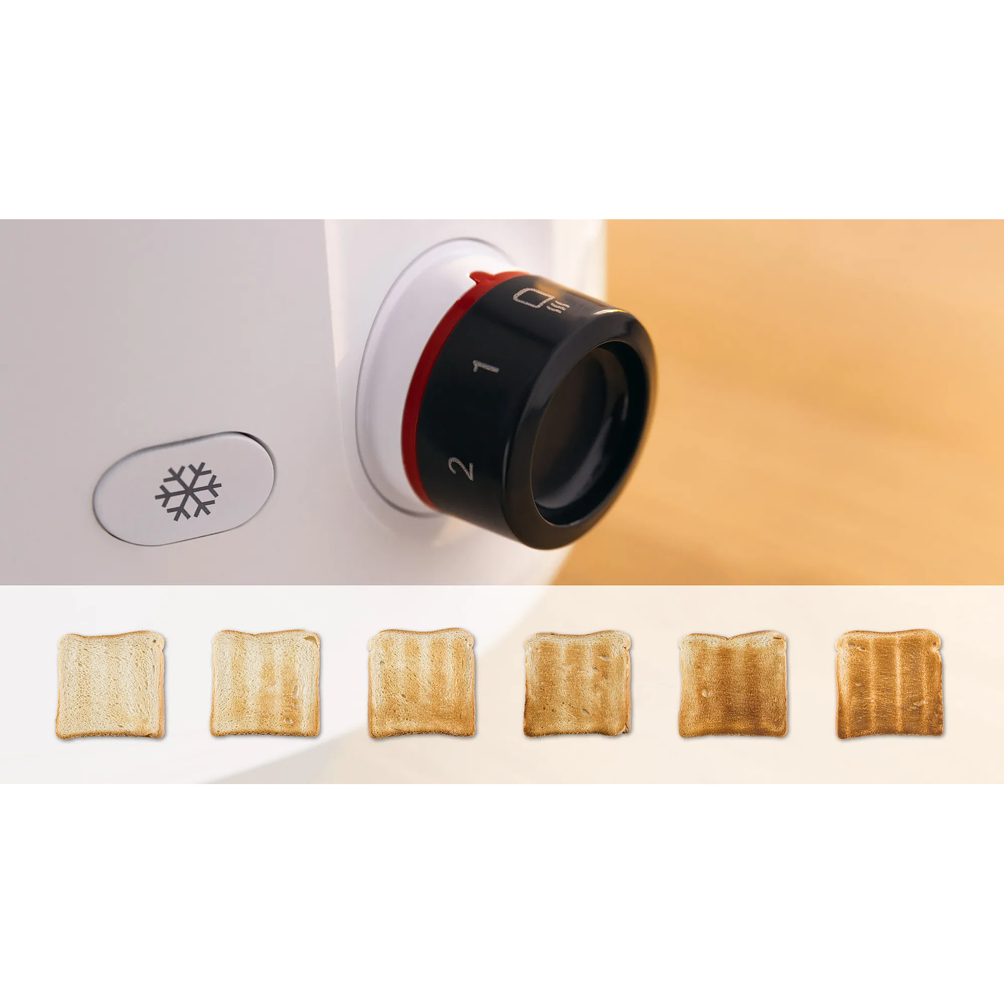 Tostador corto MyMoment Blanco 1050 W 3