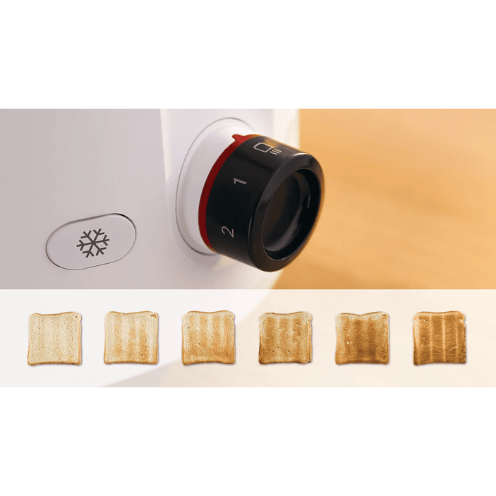 Tostador corto MyMoment Blanco 1050 W 3