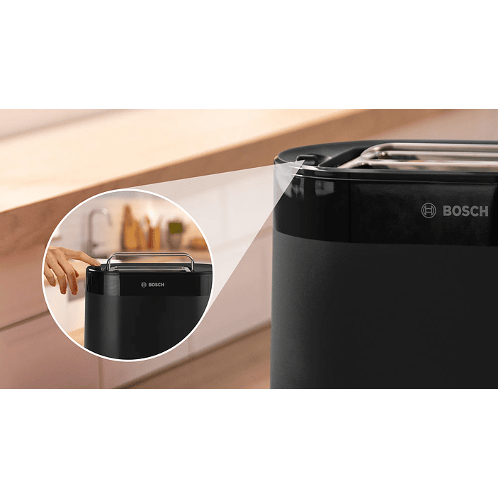 Tostador corto MyMoment Negro 1050 W 8