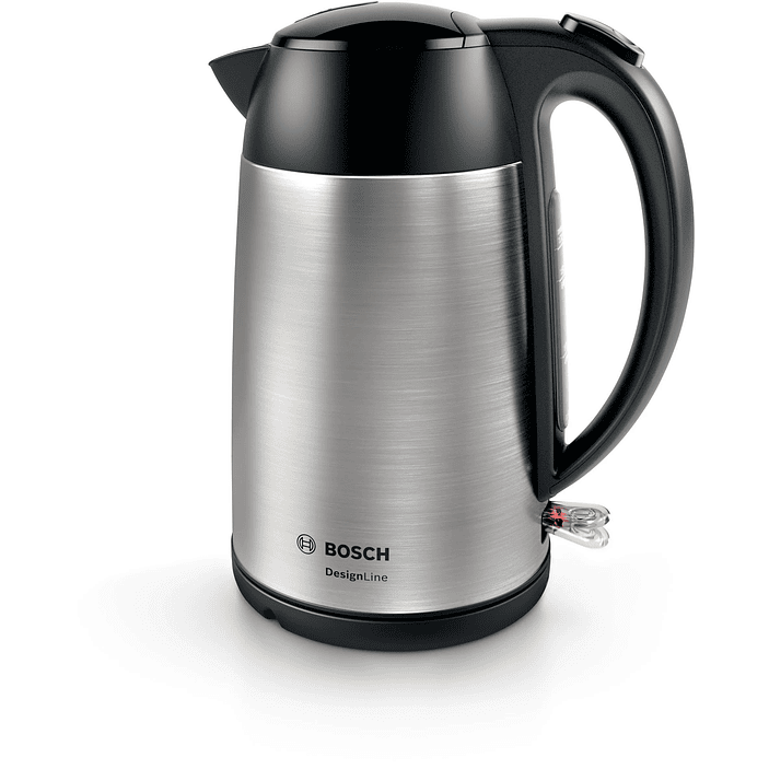 Bosch Hervidor DesignLine – 1,7 L Acero Inoxidable y Potencia Rápida 1
