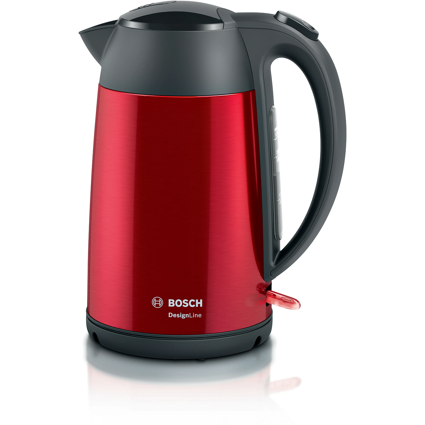 Bosch Hervidor DesignLine 1,7 L – Diseño rojo moderno y ebullición rápida 1