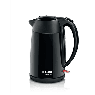 Bosch Hervidor DesignLine 1,7 L Negro · Rápido y seguro
