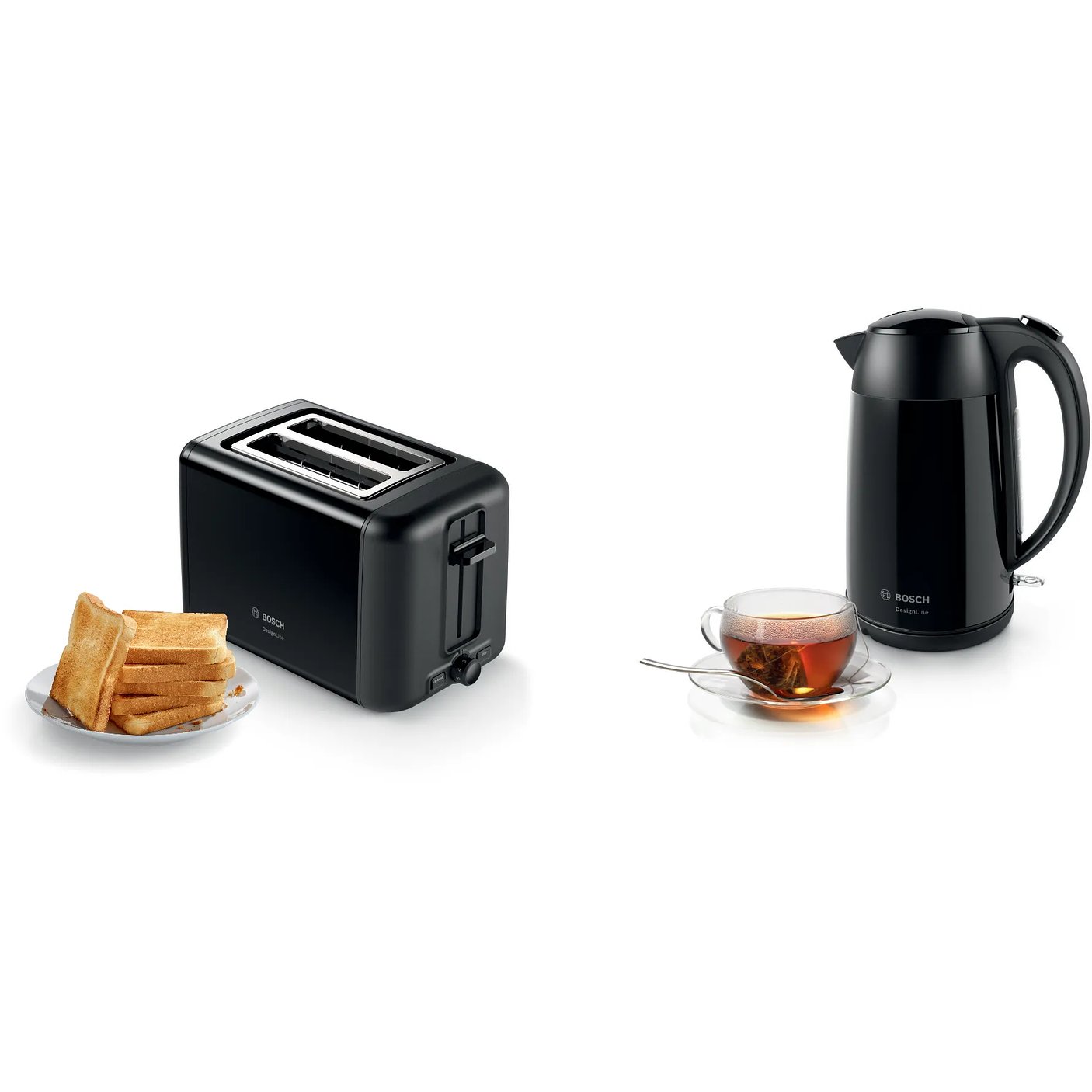 Bosch Hervidor DesignLine 1,7 L Negro · Rápido y seguro 3