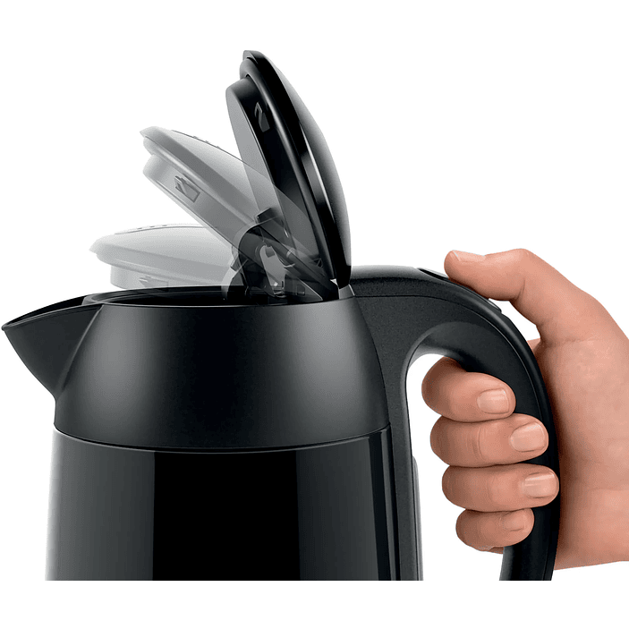Bosch Hervidor DesignLine 1,7 L Negro · Rápido y seguro 6