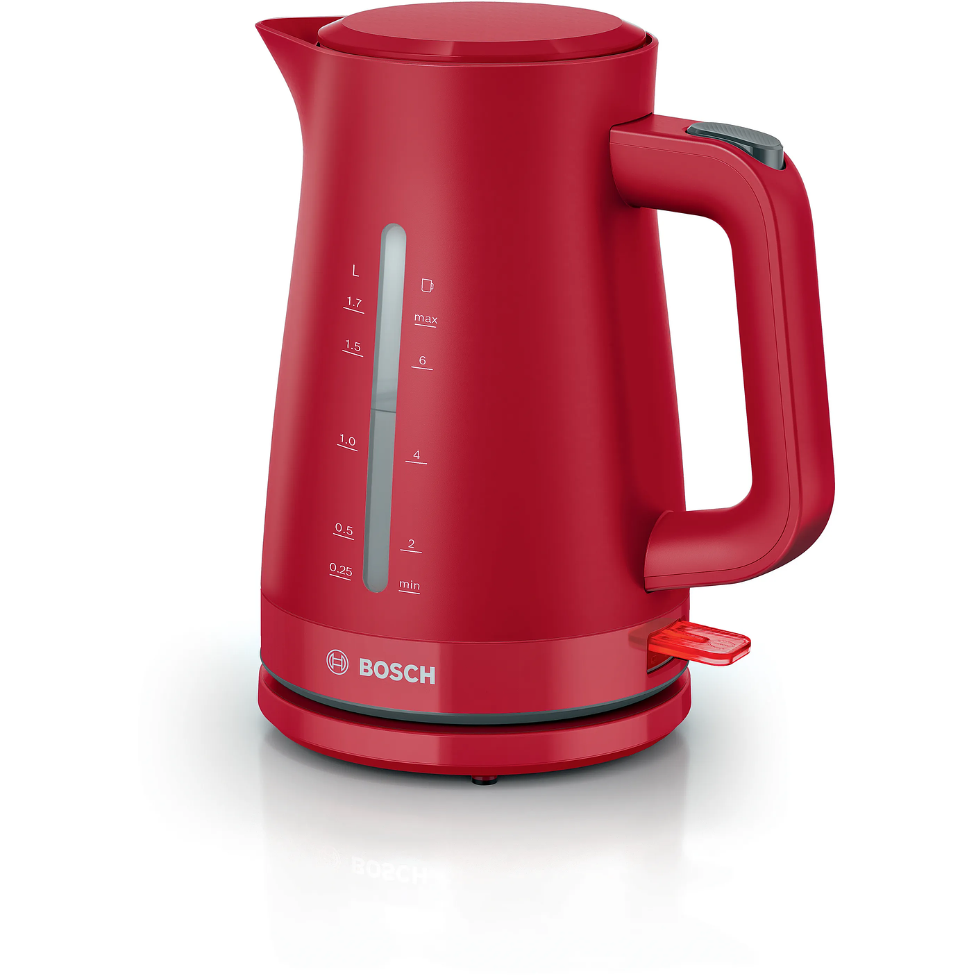 Bosch Hervidor MyMoment 1,7 L Rojo · Potente y moderno 1