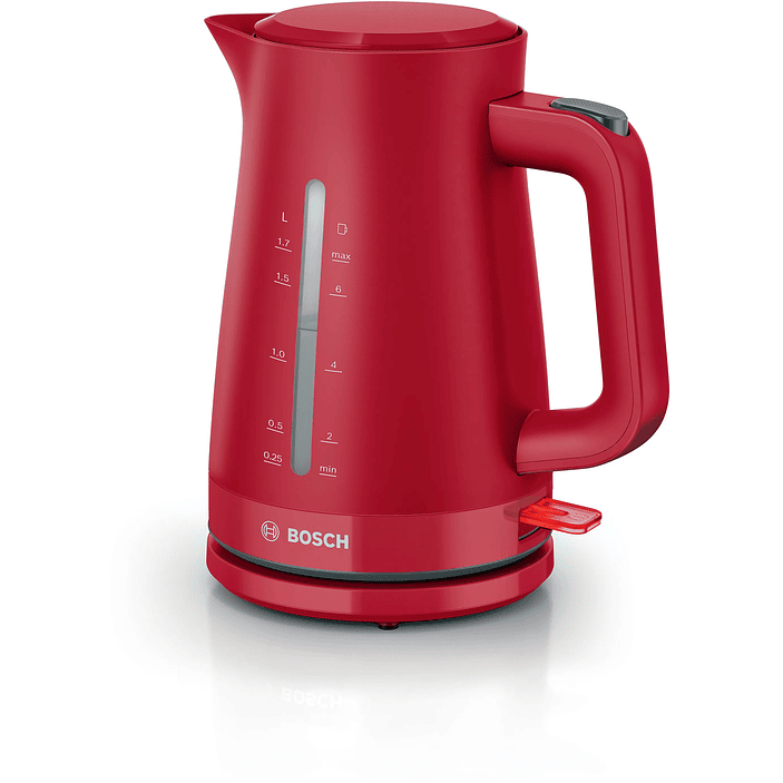 Bosch Hervidor MyMoment 1,7 L Rojo · Potente y moderno 1