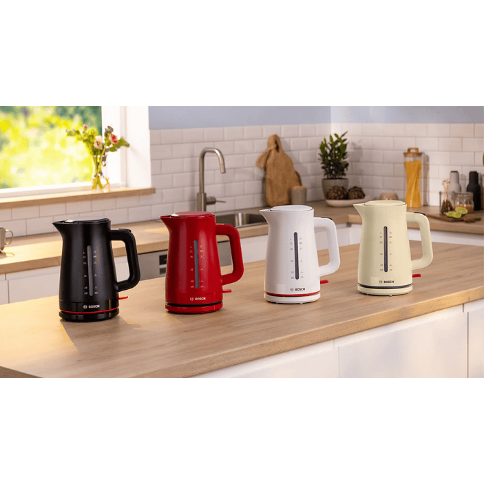 Bosch Hervidor MyMoment 1,7 L Rojo · Potente y moderno 7
