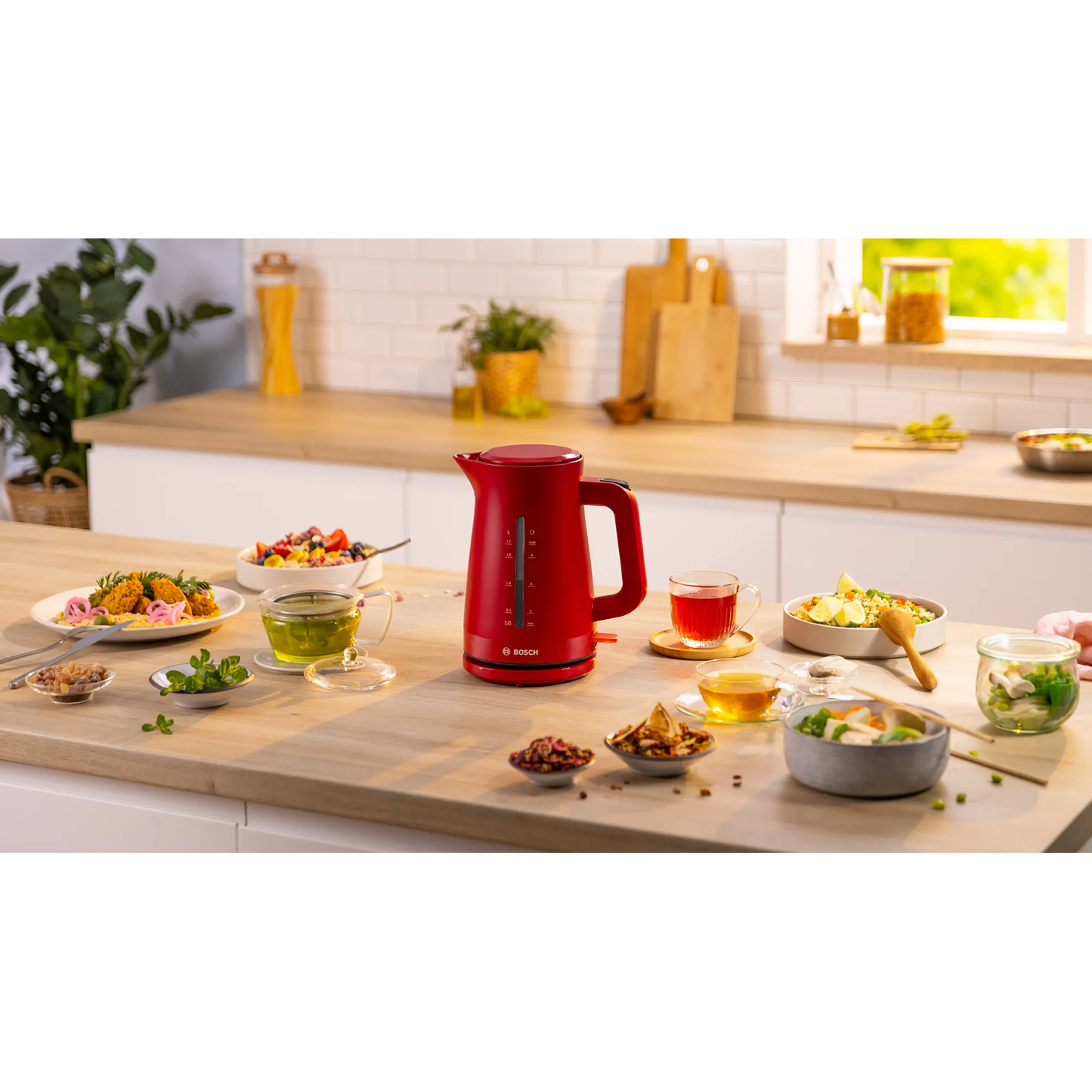 Bosch Hervidor MyMoment 1,7 L Rojo · Potente y moderno 8