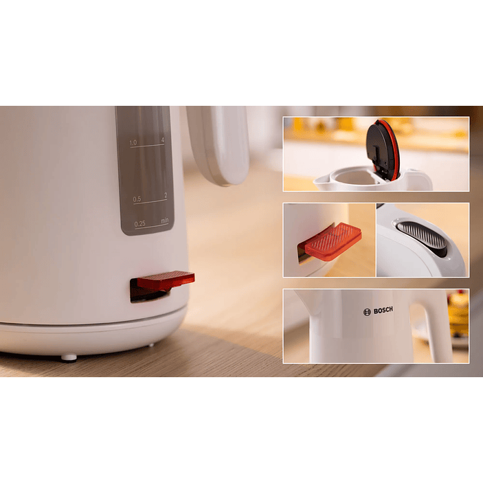 Bosch Hervidor MyMoment 1,7 L Blanco · Compacto y eficiente 2