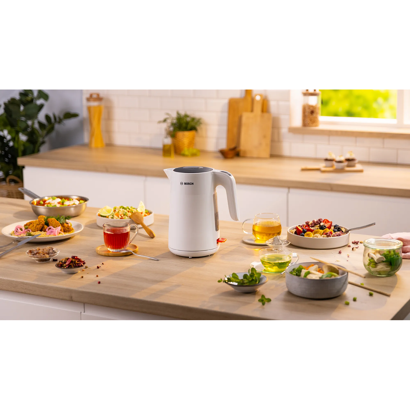 Bosch Hervidor MyMoment 1,7 L Blanco · Compacto y eficiente 6