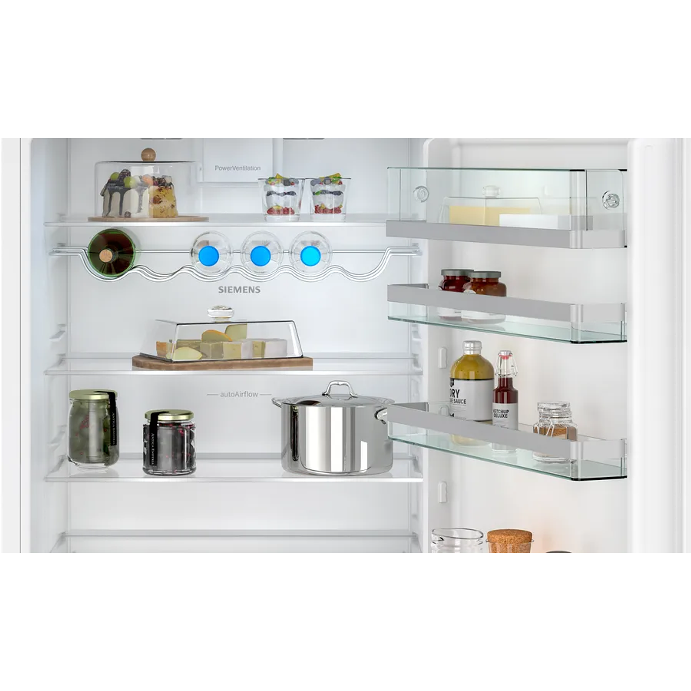 iQ500 Frigorífico combi integrable 193.5 x 70.8 cm Cierre SoftClose con puerta fija 4