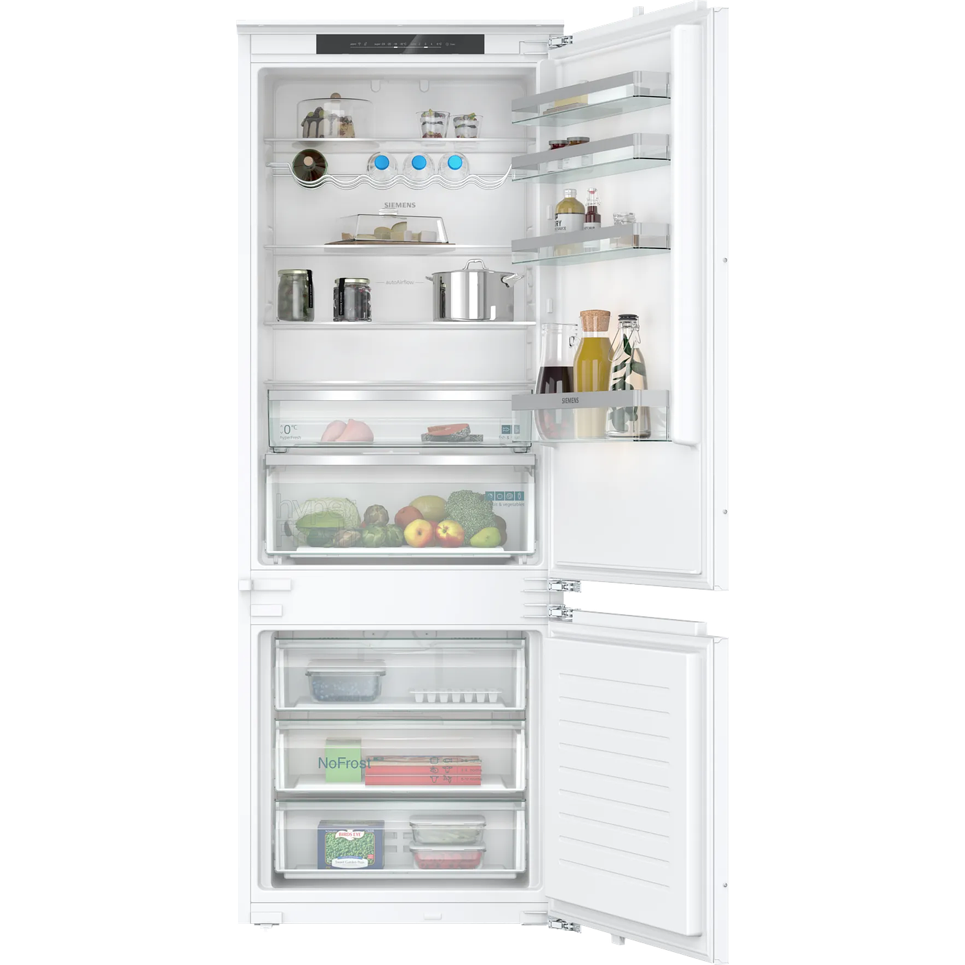 iQ300 Frigorífico combi integrable 193.5 x 70.8 cm Puerta fija 1