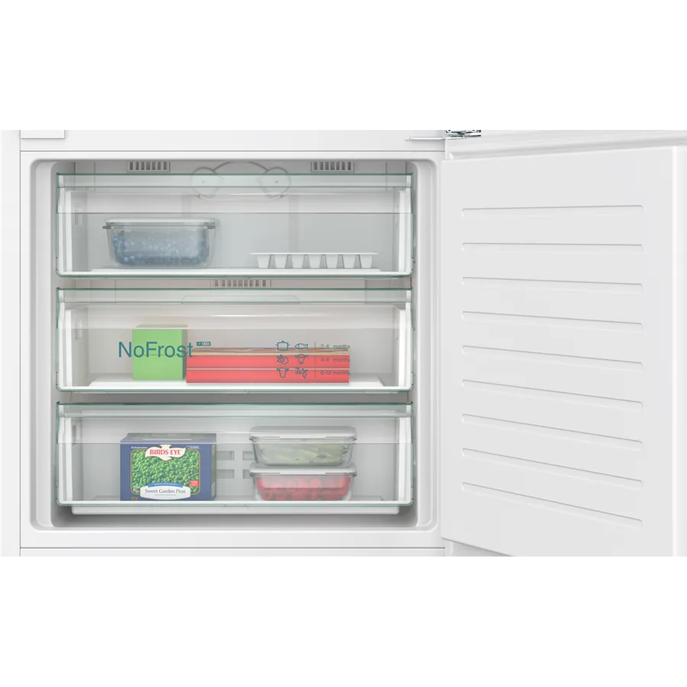 iQ300 Frigorífico combi integrable 193.5 x 70.8 cm Puerta fija 5