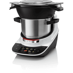 Bosch Robot Multifunción Cookit · 3 L · Cocina, mezcla y cocina al vapor en un solo equipo