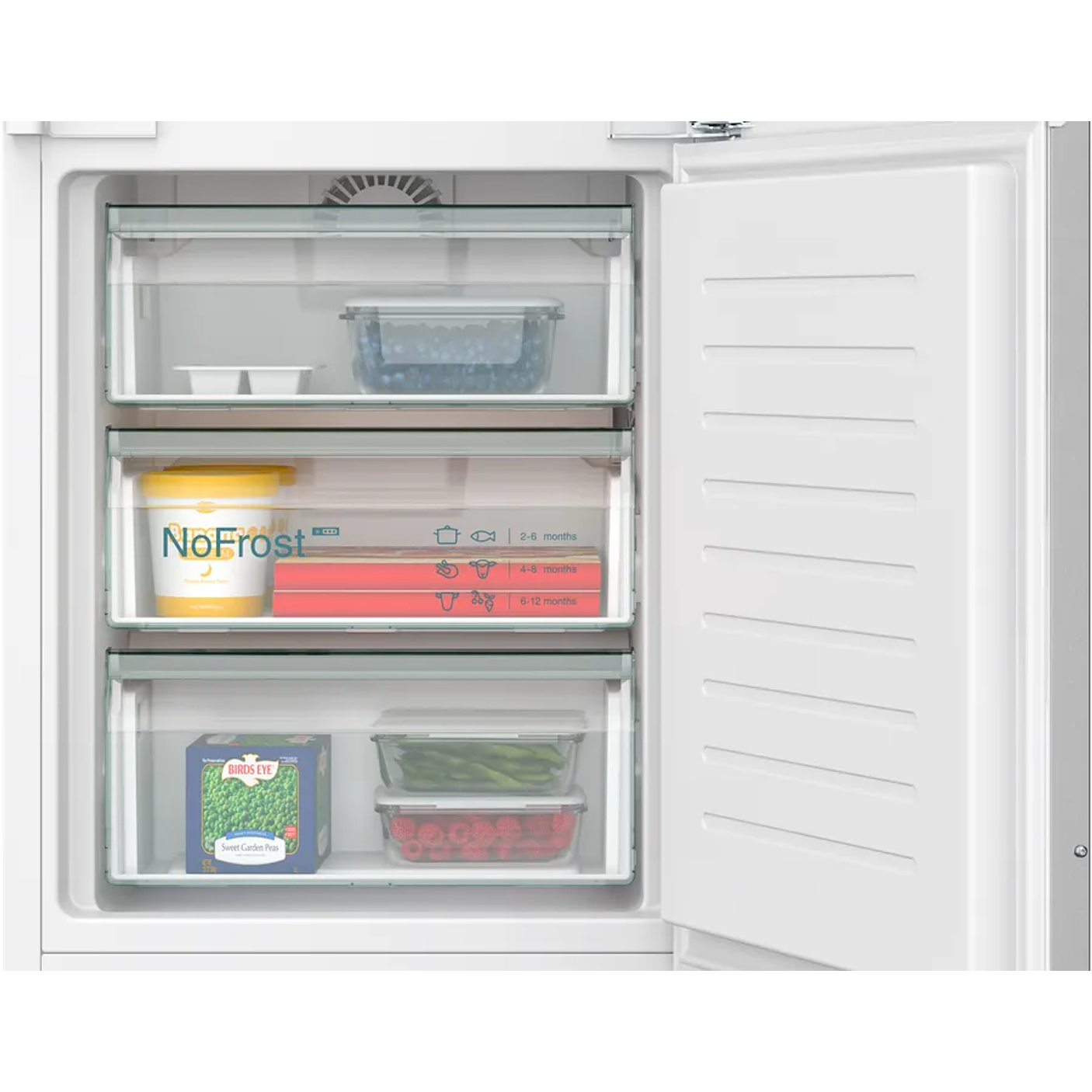 iQ300 Frigorífico combi integrable 193.5 x 55.8 cm Puerta fija 4