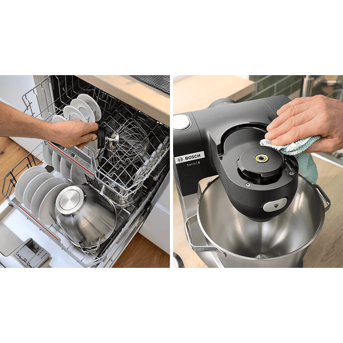 Serie 6 Robot de cocina con báscula 1600 W Negro/Inox 10